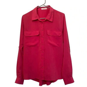 Calvin Klein Fuchsia Blouse